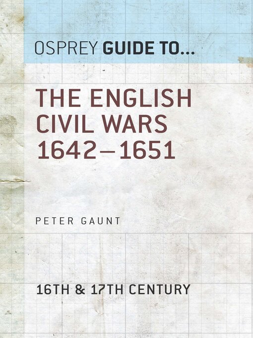 Cover image for The English Civil Wars 1642–1651